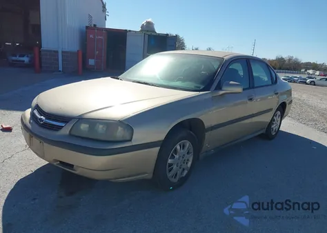 2004 Chevrolet Impala из США, поврежденный, VIN 2G1WF52E449137784